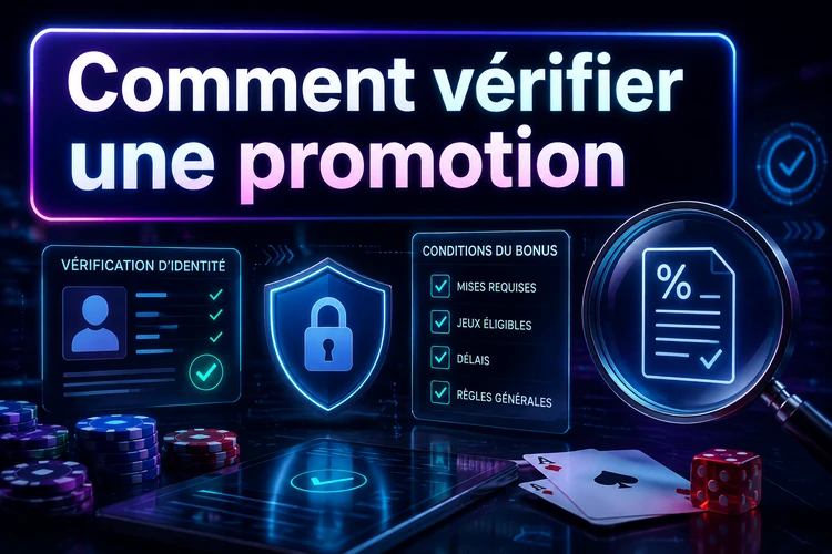 Comment vérifier une promotion