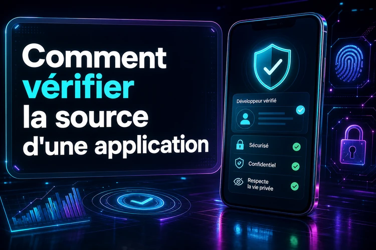 Comment vérifier la source d'une application
